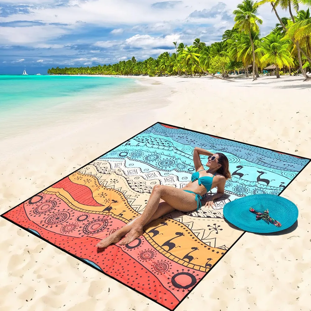 Desert Tribe Beach Blanket