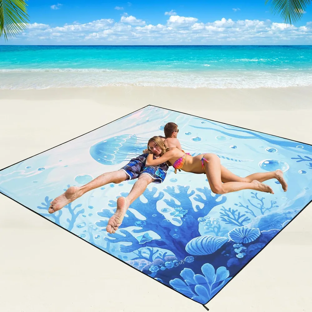 Jellyfish Reef Beach Blanket