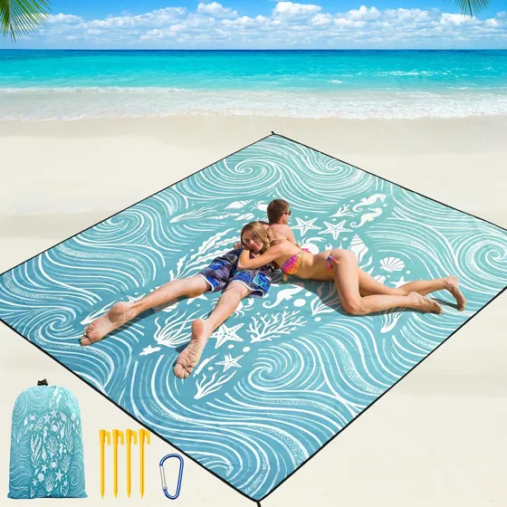 Turtle in the Swell Beach Blanket